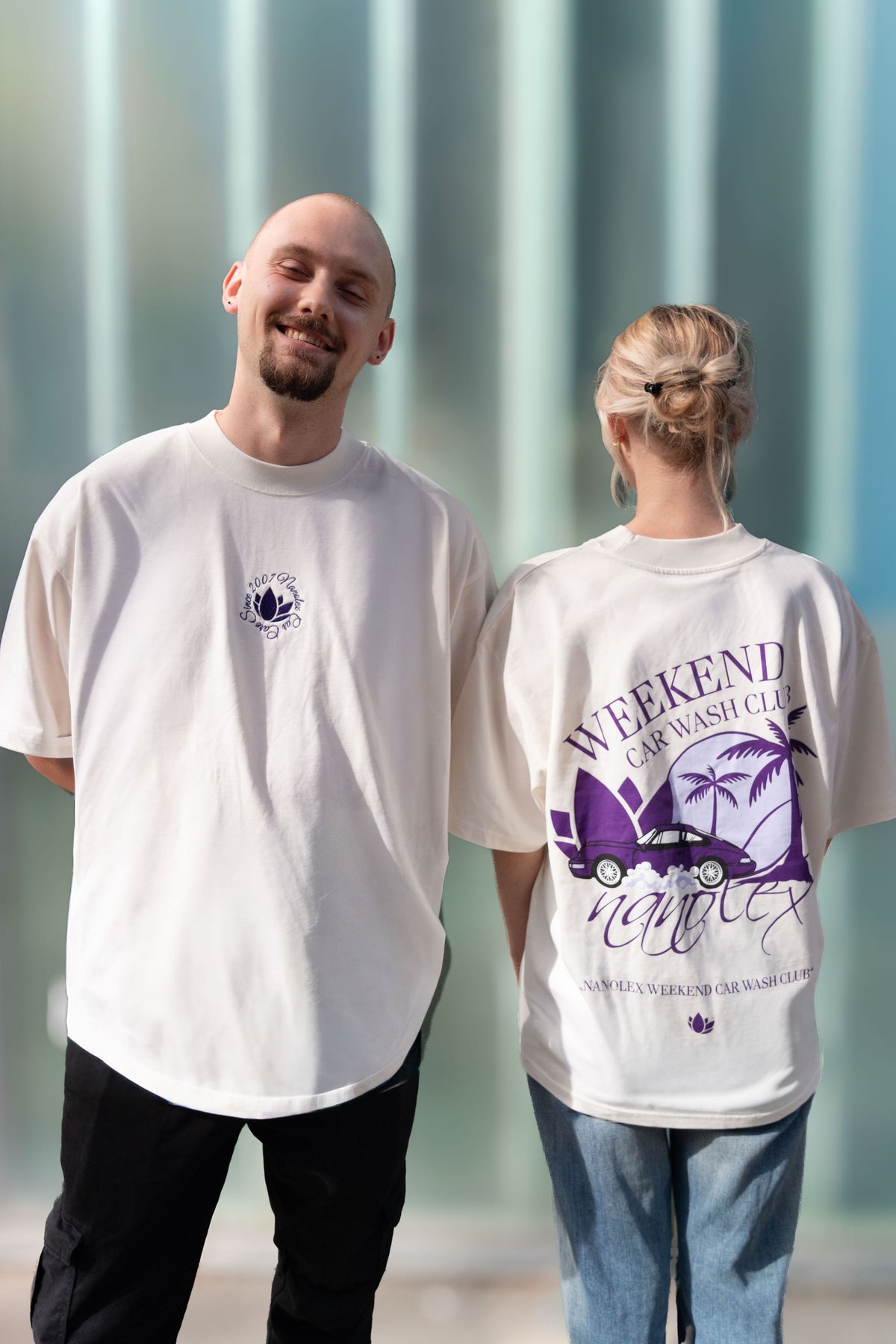 Nanolex Weekend Club Heavy T-Shirt, Cream