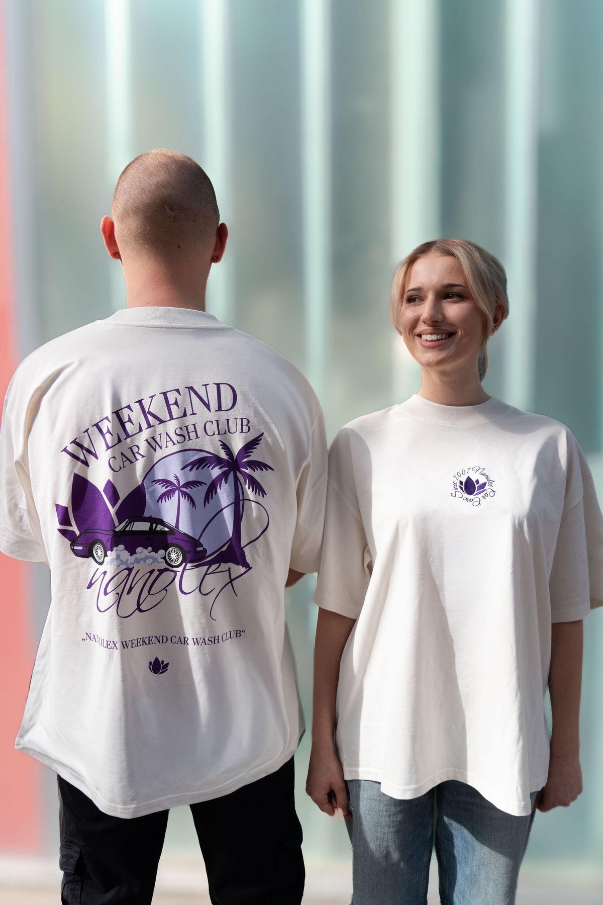 Nanolex Weekend Club Heavy T-Shirt, Cream