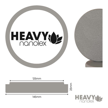 Nanolex Polishing Pad 145x25x125, Hard, Grey x1