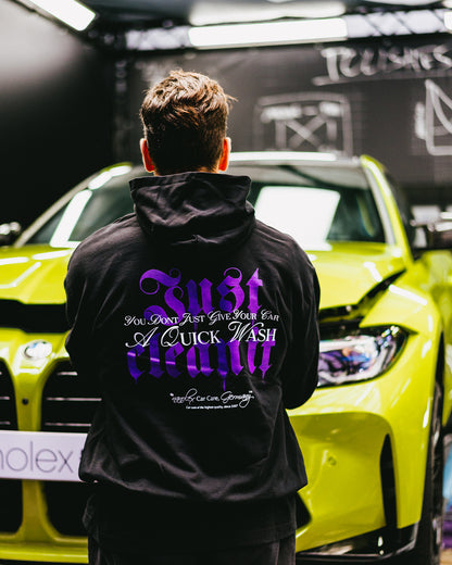 Nanolex Hoodie Black "Don't Quick Wash"