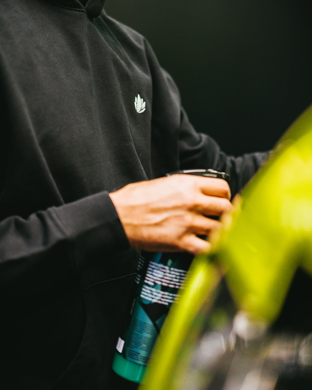 Nanolex Hoodie Black "Don't Quick Wash"