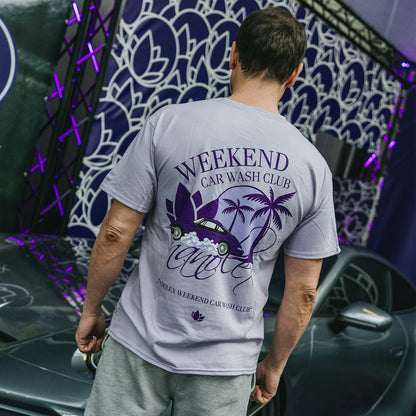 Nanolex - T-Shirts lila Weekend Car Wash Club