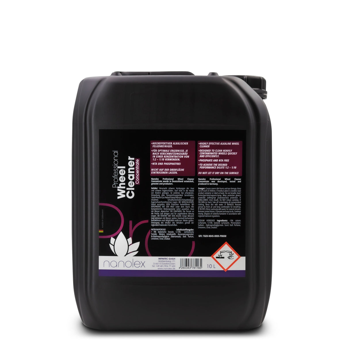Nanolex Professional Wheel Cleaner Concentrate