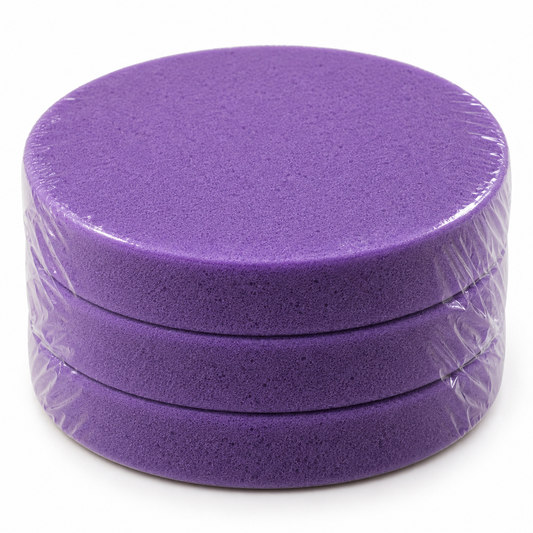 Nanolex Polishing Pad 145x13x125, Medium, Purple x3 – Default Title