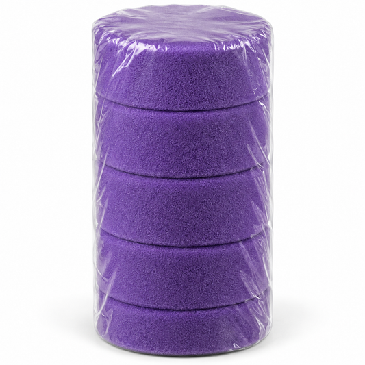 Nanolex Polishing Pad 32x13x32, Medium, Purple x5 – 5er Pack