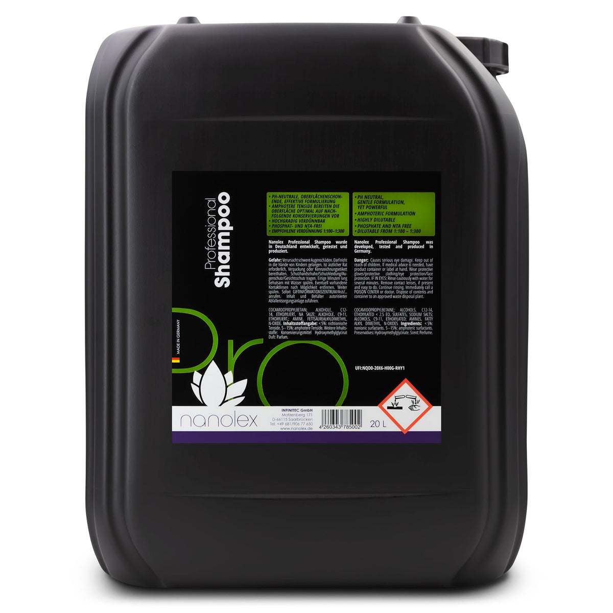 Nanolex Professional Shampoo – 20L